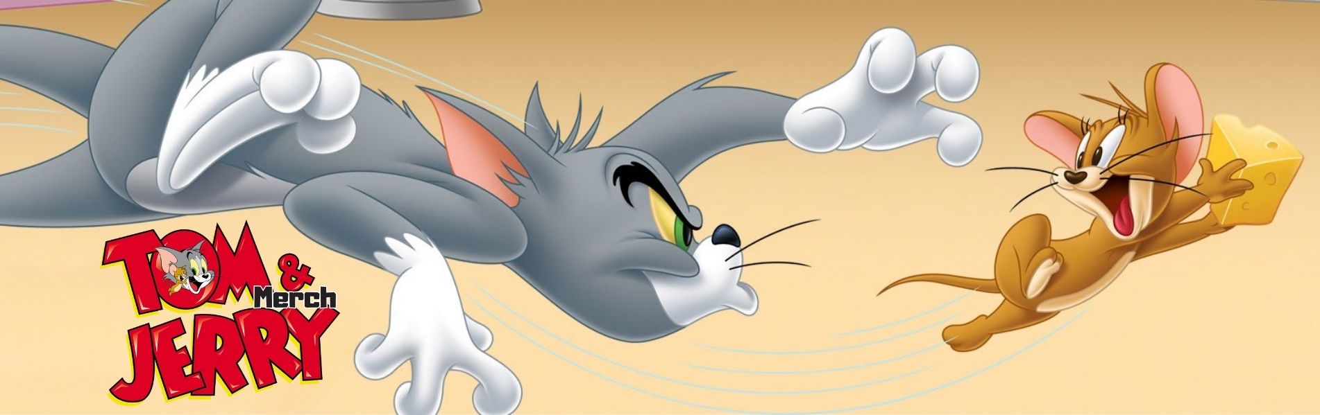 Tom And Jerry Merch Banner