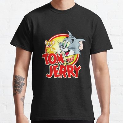 ssrcoclassic teemens10101001c5ca27c6front altsquare product1000x1000.u1 10 - Tom And Jerry Merch