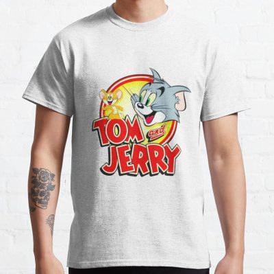 ssrcoclassic teemensfafafaca443f4786front altsquare product1000x1000.u1 10 - Tom And Jerry Merch