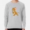 ssrcolightweight sweatshirtmensheather greyfrontsquare productx1000 bgf8f8f8 10 - Tom And Jerry Merch