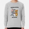 ssrcolightweight sweatshirtmensheather greyfrontsquare productx1000 bgf8f8f8 13 - Tom And Jerry Merch