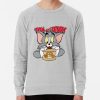 ssrcolightweight sweatshirtmensheather greyfrontsquare productx1000 bgf8f8f8 24 - Tom And Jerry Merch