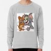 ssrcolightweight sweatshirtmensheather greyfrontsquare productx1000 bgf8f8f8 4 - Tom And Jerry Merch