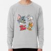 ssrcolightweight sweatshirtmensheather greyfrontsquare productx1000 bgf8f8f8 8 - Tom And Jerry Merch