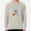 ssrcolightweight sweatshirtmensoatmeal heatherfrontsquare productx1000 bgf8f8f8 22 - Tom And Jerry Merch