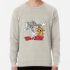 ssrcolightweight sweatshirtmensoatmeal heatherfrontsquare productx1000 bgf8f8f8 28 - Tom And Jerry Merch