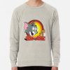 ssrcolightweight sweatshirtmensoatmeal heatherfrontsquare productx1000 bgf8f8f8 29 - Tom And Jerry Merch