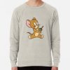 ssrcolightweight sweatshirtmensoatmeal heatherfrontsquare productx1000 bgf8f8f8 5 - Tom And Jerry Merch