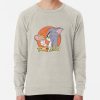 ssrcolightweight sweatshirtmensoatmeal heatherfrontsquare productx1000 bgf8f8f8 7 - Tom And Jerry Merch