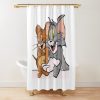 urshower curtain closedsquare1000x1000.1 - Tom And Jerry Merch