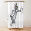 urshower curtain closedsquare1000x1000.1 2 - Tom And Jerry Merch