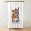 urshower curtain closedsquare1000x1000.1 21 - Tom And Jerry Merch