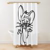 urshower curtain closedsquare1000x1000.1 23 - Tom And Jerry Merch